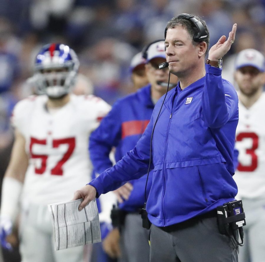 Shurmur and his coaching staff were let go by the Giants after the 2019 regular season, in which the team regressed from a poor 2018 season. Shurmur was replaced in January 2020 by Joe Judge, the former special teams coordinator of the Patriots. (Sam Riche/TNS)