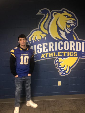 Justin Coombs will be playing Division Three Football at Misericordia University in 2020. Coombs said that his biggest accomplishment in high school “has been getting accepted into and committing to college.” 