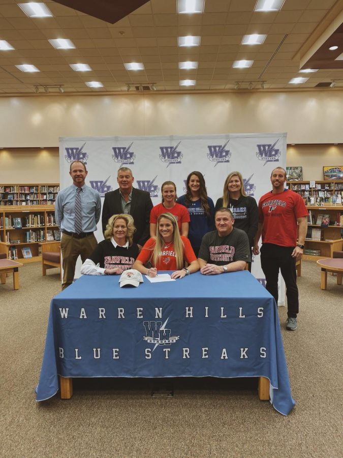 Kate Fenner will be playing Division One Field Hockey at Fairfield University in 2020. Fenner said she is grateful to those who inspired her in her sport. “I would say many people have inspired me,” she said, “but mostly my travel coaches because they all played at the next level and inspired me to also compete at a collegiate level.”