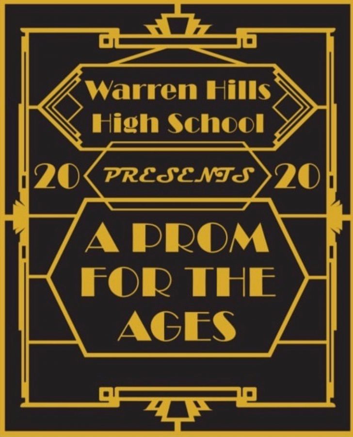 The Class of 2020’s Senior Prom, “A Prom for the Ages,” has been rescheduled to at least July 16. The Warren Hills Regional School District administration has expressed its commitment to still hold the prom, whose original date in late May was canceled due to an ongoing emergency school closure. Amidst the COVID-19 pandemic, this new July 16 date has provided a glimmer of hope for the 2019-2020 school year to culminate somewhat normally. “Having prom on my birthday should be a cool wrap-up to the school year,” senior Aidan McHenry said. “We’ll at least have one event to remember the end of our senior year.” 
(Photo courtesy of Senior Class Advisor Heather Wight)
