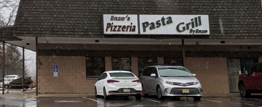 Warren Hills Journalism students have rated the pizza from Enzos Pasta Grill as the best out of nine pizza establishments within five miles of the high school. (Photo by Ryleigh Reagan)