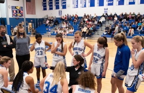 McGeehan was characteristically humble when asked about her 200th win. “I was really proud of the girls I’m coaching now and 
have coached in the past,” she said.. “It’s a huge testament to how talented our girls have been while I’ve been coaching.”
(Photo Courtesy of Warren Hills Athletic Department)