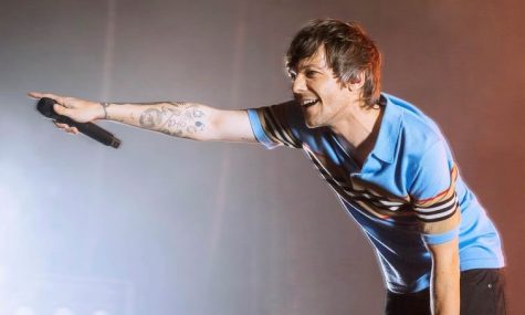 Louis Tomlinson, formerly a member of the band One Direction, performs onstage in February at the Hammerstein Ballroom at Manhattan Center. (Photo courtesy of @alexajaephoto on Instagram)