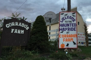 This year, Corrado’s added a “Trunk or Treat” event on Sunday, Oct. 30.  Advertised as a “1st Annual Spooktacular Event,”  with free admission, music,  games, prizes and discount hayrides, visitors must register at hayrideofhorrors.com. 
(Photo courtesy of Samantha Smith)